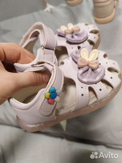 Сандалии для девочки 22 размер