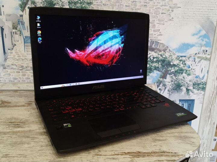Игровой Зверь Asus ROG (17'3/i7/GTX970/32GB/SSD+1T
