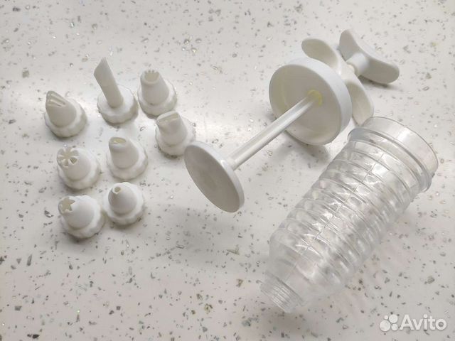 Шприц кондитерский с насадками