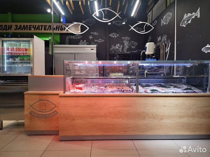 Готовый бизнес: рыбный магазин под ключ