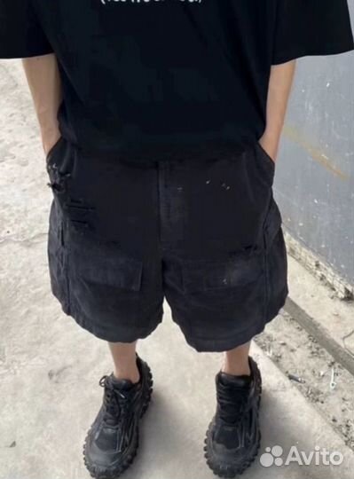 Шорты Balenciaga Cargo Washed