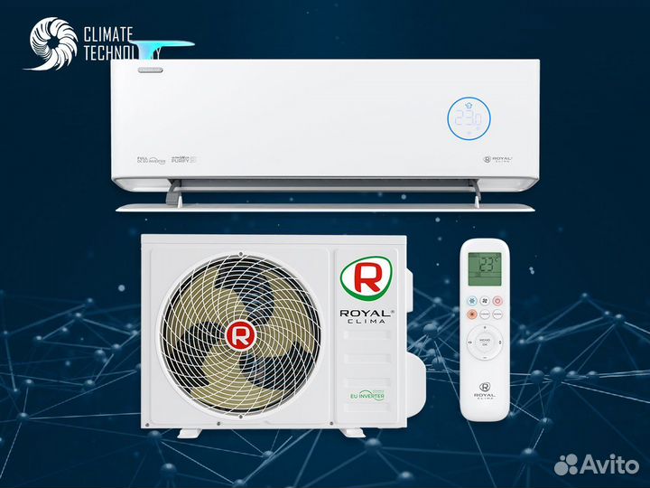 Сплит система royal clima новая