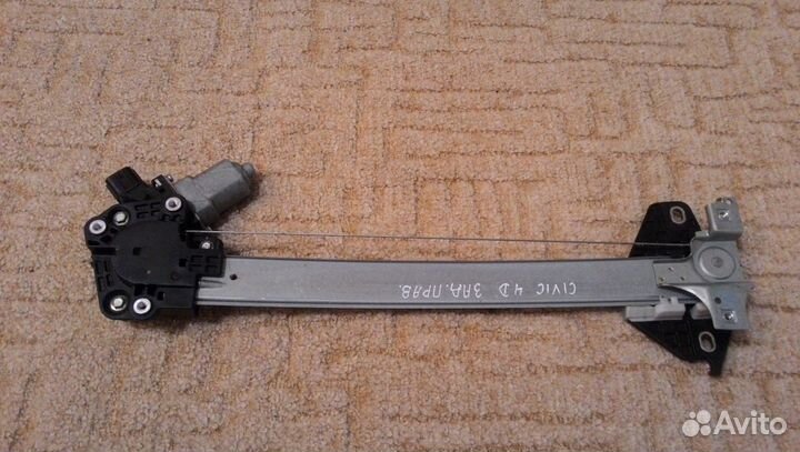Стеклоподъемник задний левый правый Civic 4D