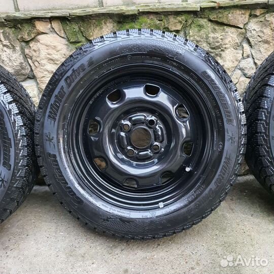 Зимние колёса r14 на Хендай Акцент, Гетс