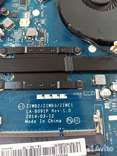 Материнская плата LA-B091P Lenovo b50-70 на i3