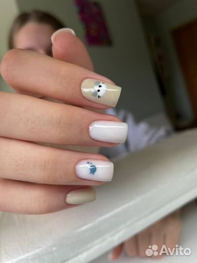 Наращивание, гель лак, дип система