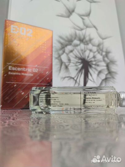 Духи Молекула 02 новая упаковка 100 мл