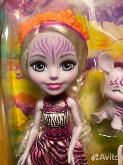 Куколка Энчантималс Enchantimals зебра