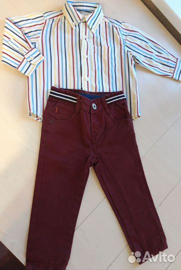 Вещи пакетом на мальчика р.98