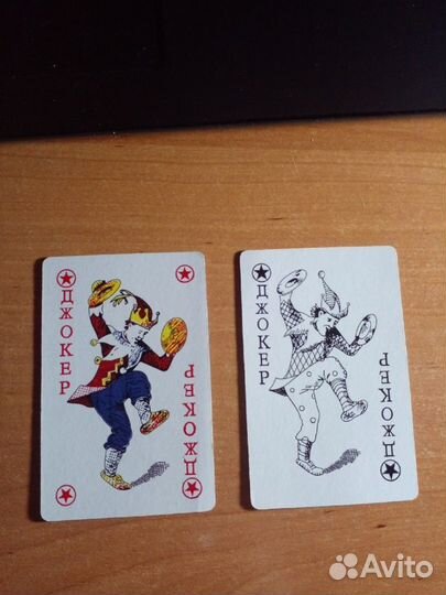 Игральные карты 54 шт