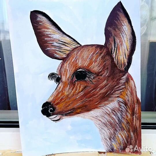 Рисунки акварелью