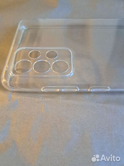 Прозрачный чехол на Samsung A52
