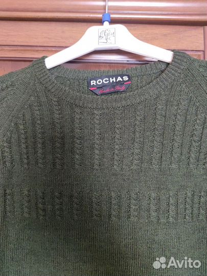 Rochas (оригинал Италия) джемпер шерсть S 42