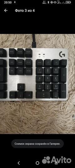 Клавиатура logitech g413 carbon