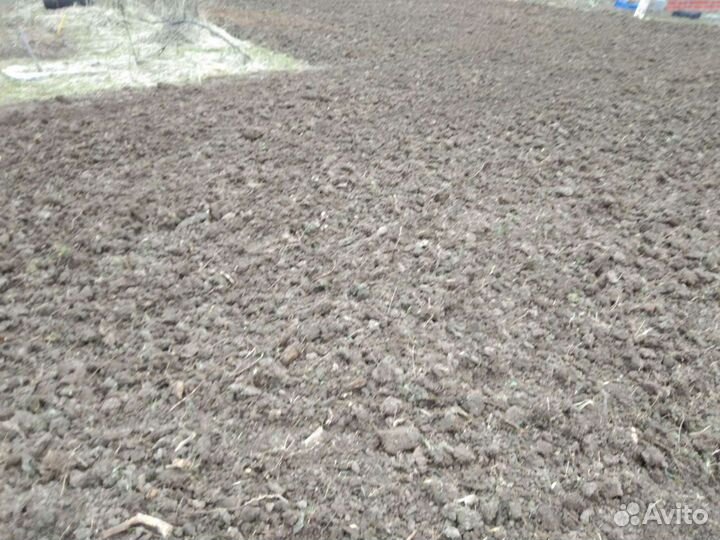 Вспашка земли, разработка целины