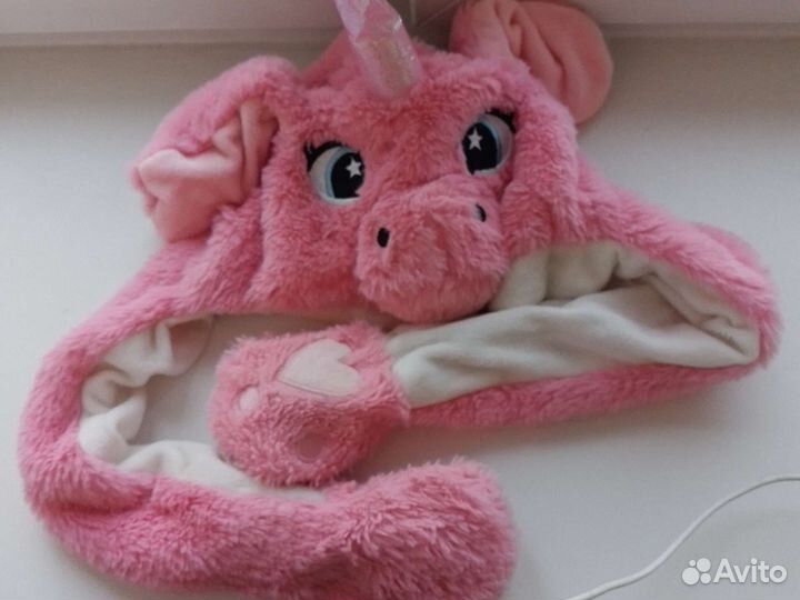 Шапка единорог