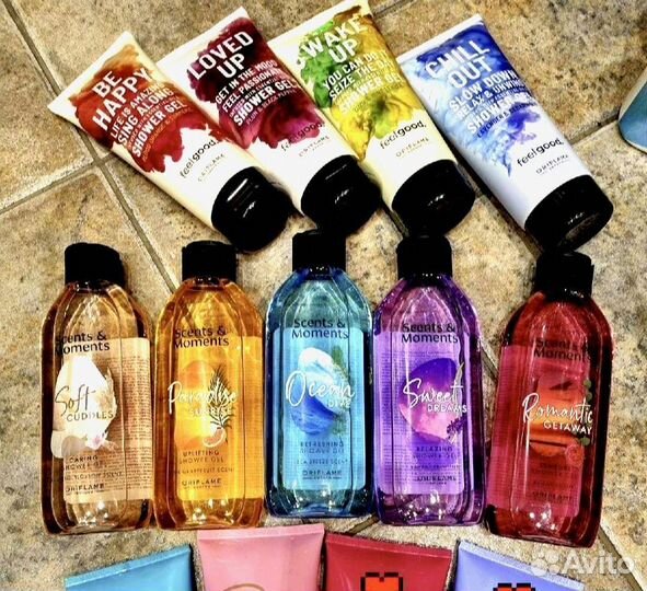 Гель, пена, парфюмерия Avon Oriflame