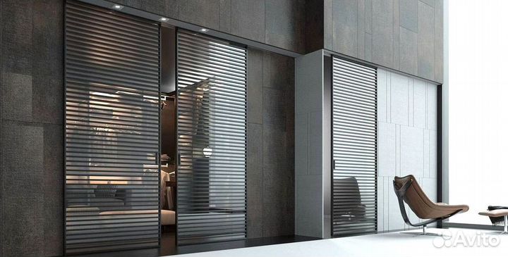 Перегородки раздвижные лофт