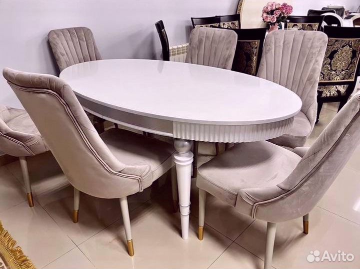 Кухонный стол и стулья комплект. Своё производство