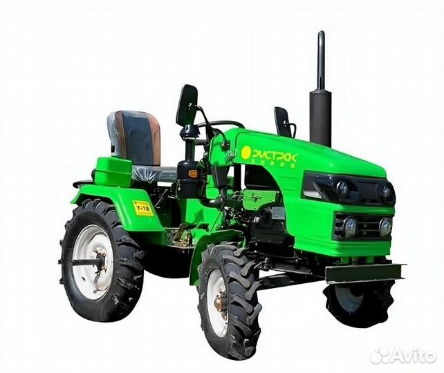 Минитрактор Рустрак Р-5 18 л.с + плуг + фреза
