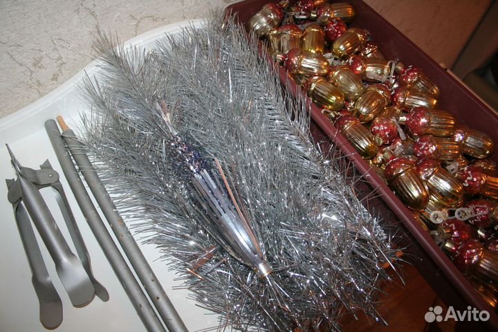 Елочные игрушки СССР