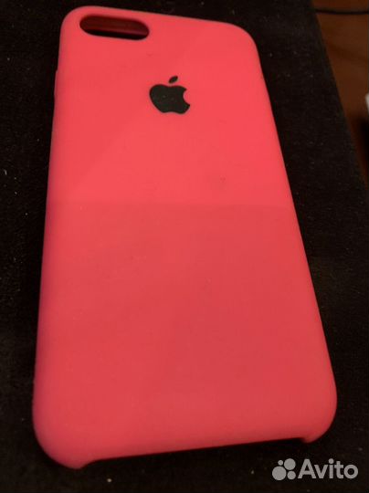 Силиконовый чехол на Айфон 7/8/SE с логотипом
