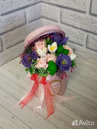 Мыльные букеты