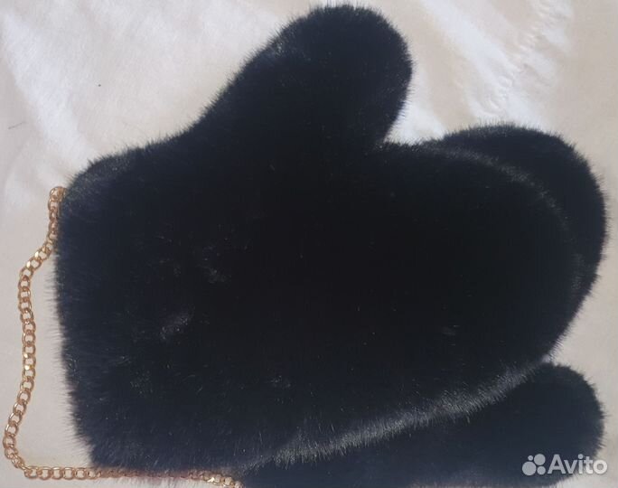 Варежки из экомеха