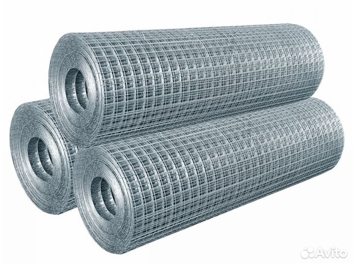 Сетка сварная для забора 1.5*10м;1.5м*25м(яч 50*50