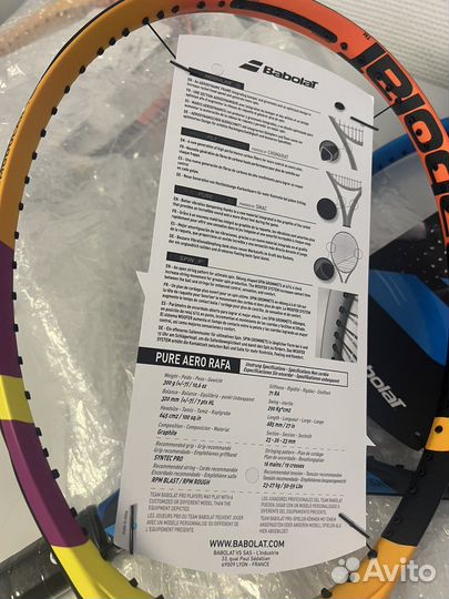 Ракетки для тенниса Yonex,Wilson, Babolat