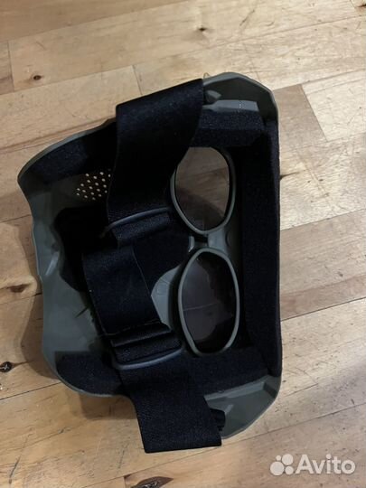 Страйкбольнаф маска зеленая