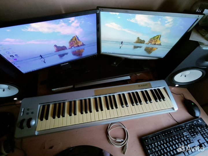 Midi клавиатура M-audio keystation 61es