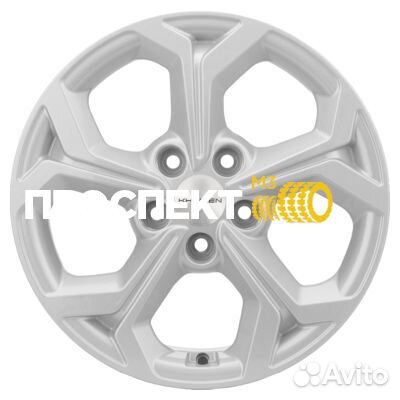 Диск 6,5x16/5x114,3 ET50 D66,1 KHW1606 (Renault/Nissan) F-Silver