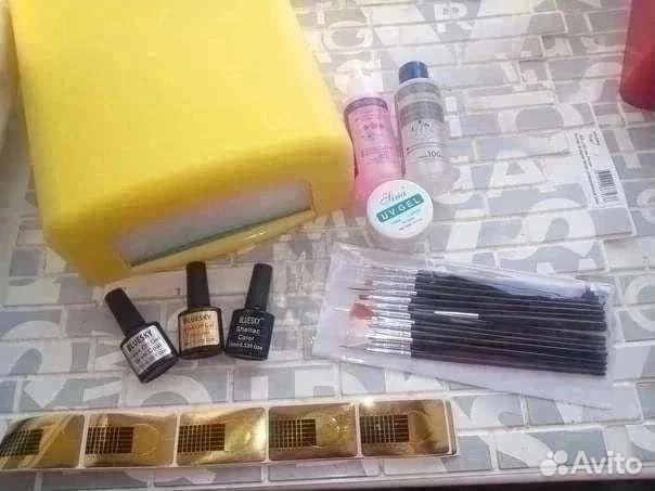 Новый набор для наращивания ногтей и шеллака