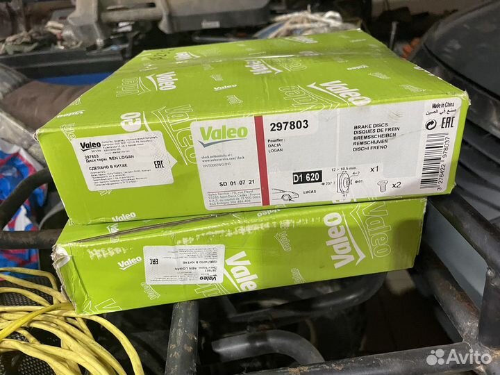 Тормозные диски renault logan