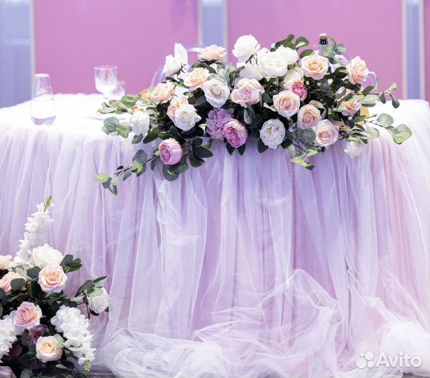 Цветочная композиция для свадьбы, декор, украшение