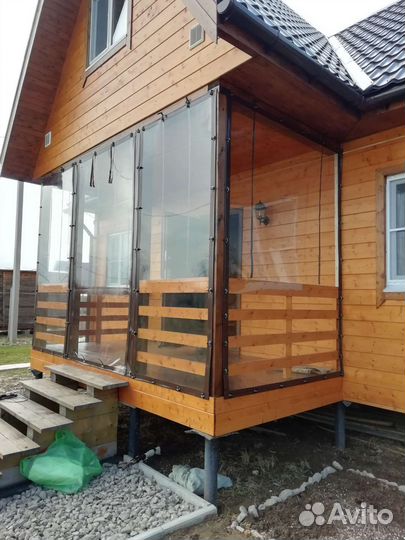 Мягкие окна для беседок