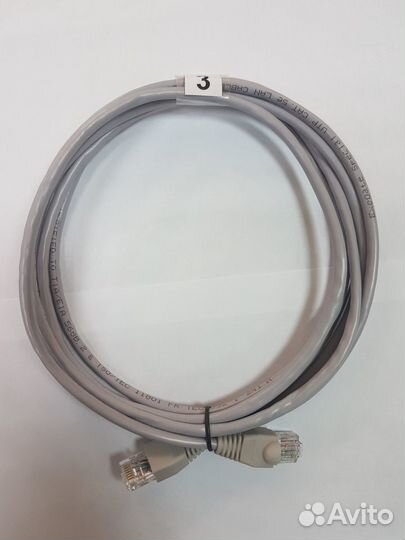 Патч-корд (сетевой кабель, кабель для интернета)