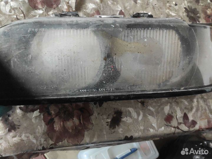 Стекло фары bmw 5 e39