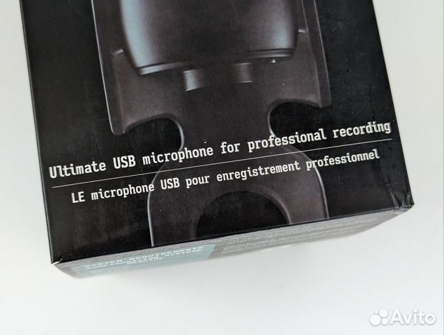 Новый USB микрофон Blue Yeti Blackout объявление продам