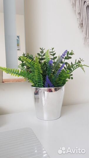 Искусственные цветы в горшках цветы икеа