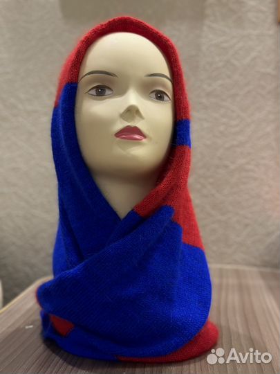 Косынка из пуха норки