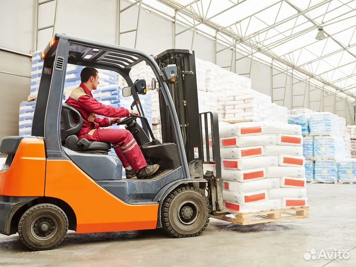 Водитель погрузчика на производство/ Вахта