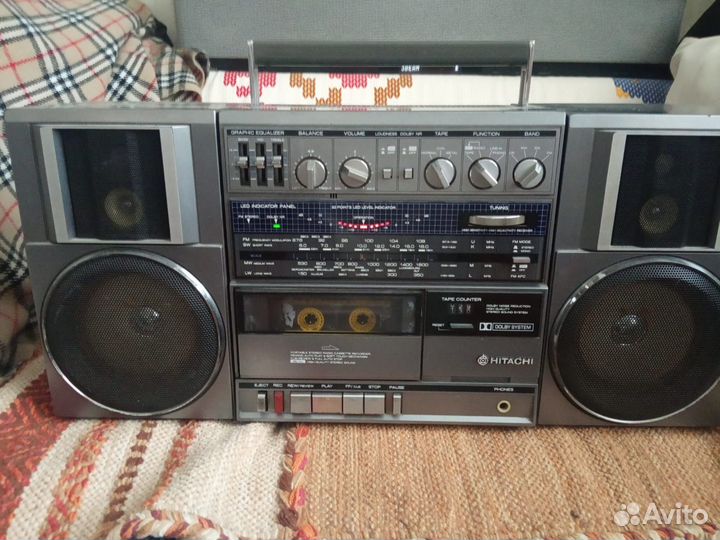 Магнитола hitachi trk 9100e