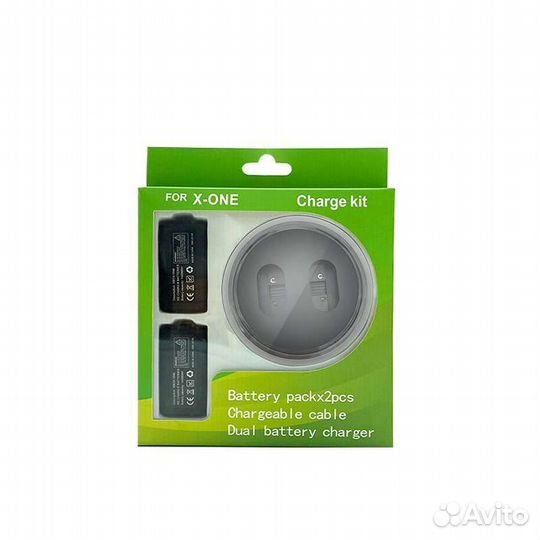 2 аккумулятора + зарядная станция для Xbox one
