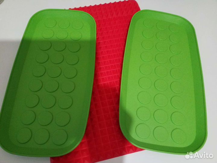 Коврики для посуды и выпечки, новые 3 шт