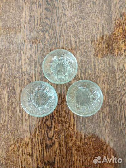 Маленькие вазочки стекло СССР