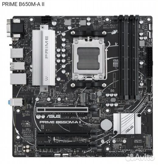 Материнская плата Asus prime B650M-A II mATX AMD A