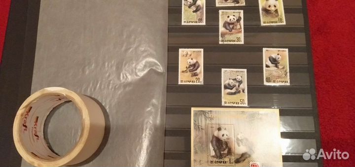 Новый альбом с марками в люксе