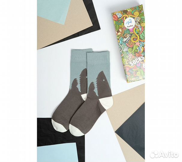 Носки Funfur Wolf в наборе 5 пар